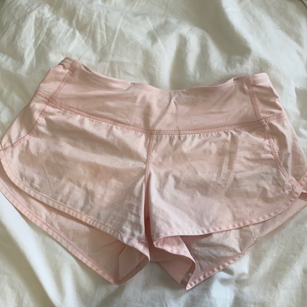 Lululemon speed up short pink
